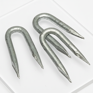 Clous de fixation en U de qualité supérieure pour gazon, agrafes en acier durables pour aménagement paysager, accessoires de jardinage et entretien des pelouses - Product Image 3