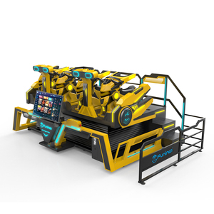 Jeu de montagnes russes de réalité virtuelle dynamique 9D VR Simulateur 9D VR - Product Image 2