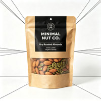 Sachet Doypack en gros avec fermeture éclair et fenêtre transparente, personnalisable avec logo, pour snacks et aliments secs