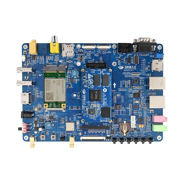 Allwinner A53 SoC T507 Android10 Linux4.9 Development Board Kit With AHD Module Supports 4 MIPI-CSI for Vehicle Applications