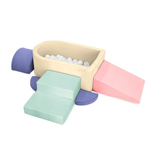 <span class=keywords><strong>Piscine</strong></span> à balles et aire de jeux 2-en-1 en mousse souple <span class=keywords><strong>pour</strong></span> bébés et tout-petits, idéale <span class=keywords><strong>pour</strong></span> l'éveil et l'éducation précoce, à prix abordable - Product Image 6