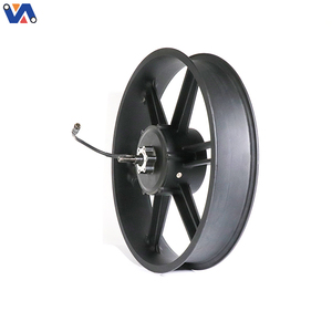 NUEVA IMAGEN 20 pulgadas Fat Bike 48V 500W <span class=keywords><strong>Rueda</strong></span> de motor para motor OUXI V80 500W con enchufe NEGRO en el reemplazo del lado izquierdo - Product Image 1