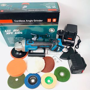 Machine d'angle sans fil rechargeable portable au lithium sans balais pour la découpe et le polissage C03 - Product Image 3