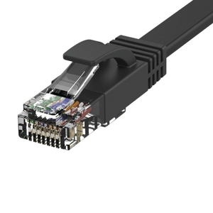 Cable de Conexión Ethernet D-Sunty CAT6 RJ45, Cobre Sólido Plano UTP 32AWG, Longitud 0.5M/1M/2M/3M/5M/7M/10M, Revestimiento de PVC, ROHS - Product Image 6