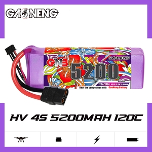 GNB GAONENG 4S 5200mAh 15.2V 120C RC LiPo แบตเตอรี่ HV LiHV แรงดันสูงเฮลิคอปเตอร์ RC รถเรืองานอดิเรก - Product Image 2