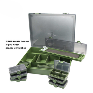 Scatola per Attrezzatura da Pesca alla Carpa in Plastica con Tavola per Hair Rig Rigida e Perni, Porta Accessori per Fiume/Corsa d'Acqua SGH-HJCB01-S - Product Image 5