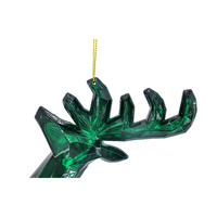 Zhengtian Usine Personnalisé Acrylique Clair Transparent Suspendu Cerf Ornement Dispersant Renne Décoration De Noël Fournitures
