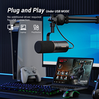 Microphone USB pour podcast et jeux TONOR TD510 XLR/USB en gros, pour streamers, microphone pour podcast SM 7B