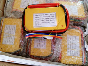 110V AC Elektronischer Impuls gas zünder Flameout-Schutz Ofen brenner Zünd regler Magnets teuerung Gasherd Kessel teile - Product Image 4