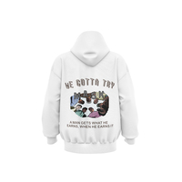 Tricots d'hiver populaires sweat à capuche surdimensionné pour hommes OEM pulls jacquard avec capuches Style de rue sweats à capuche personnalisés de haute qualité