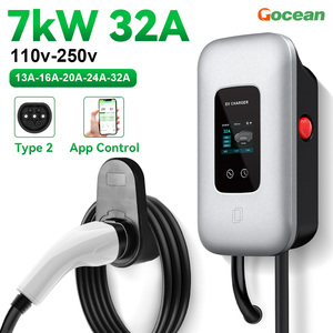Gocean Smart 1.6J EV Charging WALLBOX 7kW Cargador de Coche Eléctrico con Tarjeta RFID para Distribuidores de Piezas de Automóviles - Product Image 1