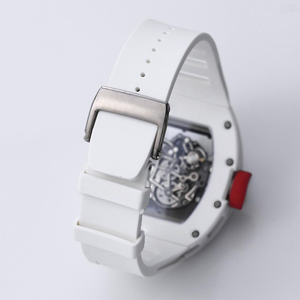 Orologio Scheletrato Edizione Rosso Nero, Orologio Meccanico Manuale da Uomo, Orologio di Lusso da Uomo, Orologio di Design - Product Image 5