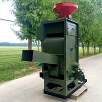 Machine de décorticage et de fraisage de riz à grande échelle, utilisée avec moteur diesel, machine intégrée pour le décorticage et le fraisage du riz.