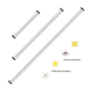 Liweida lm301h lm301b hidropônico espectro completo levou crescer luz para planta de interior dupla face tira 50 100 150 watts dimmable bar