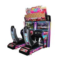 Machine de jeu de course automobile 3D, simulateur de course, simulateur de poste de conduite, machine de jeu vidéo d'arcade de course automobile