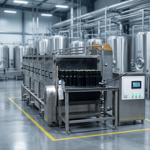 Túnel de Pasteurización Industrial, Maquinaria de Empaque, Equipo de Procesamiento de Acero Inoxidable para Sistemas de Fabricación de Alimentos y Bebidas - Product Image 1