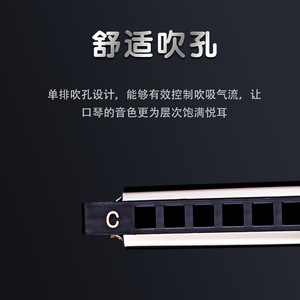 เฟยฟาน คิดส์ ฮาร์โมนิก้า 10 รู คีย์ C เครื่องดนตรีสำหรับเด็กและนักเรียน - Product Image 5