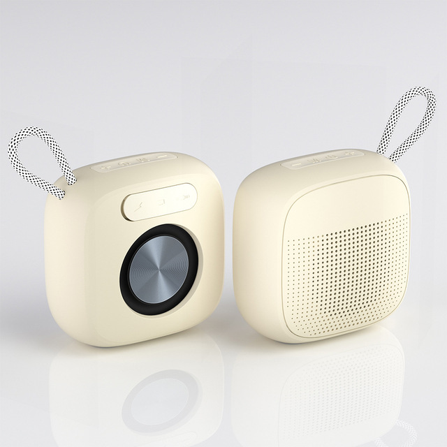 Portable Mini Wireless Speaker Powerful Bass Rechargeable for Outdoor Hiking Cycling Long Battery Life Speaker