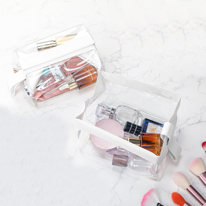 Bolsas de Aseo Transparentes con Cierre Magnético, Aprobadas por la TSA, <span class=keywords><strong>para</strong></span> Viajes, Bolsa de <span class=keywords><strong>Maquillaje</strong></span> Transparente, Estuche Cosmético <span class=keywords><strong>para</strong></span> Mujeres y Hombres - Product Image 3