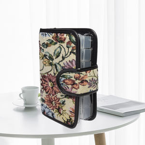 Jacquard Boîte À Pilules, Mode Pilule Planificateur Carnet de Notes Rappel De Pilule 2 Semaine - Product Image 4