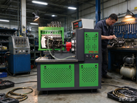 Banc d'essai de pompe d'injection diesel à vente directe d'usine, machine de diagnostic de pompe mécanique en ligne pour usage en atelier