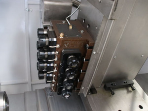 Tck46d/8 tùy biến OEM CNC phay biến gia công tấm kim loại 4 + 4 sống công cụ tháp pháo CNC máy tiện - Product Image 6