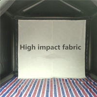 Tente de golf gonflable, Portable, intérieur, extérieur, personnalisé, simulateur de golf, enceinte, baie de frappe avec écran