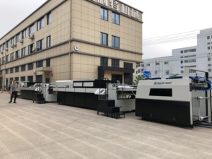 SG-II1200 tự động đôi lớp phủ đầu UV và nước dựa trên dầu varnishing máy - Product Image 6