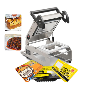 Machine de scellage de barquettes semi-automatique électrique en <span class=keywords><strong>acier</strong></span> inoxydable pour l'emballage commercial de vêtements, boissons et produits chimiques, pour barquettes en plastique - Product Image 4