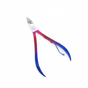 Pinzas para cutículas de uñas, gran oferta, de los pies cortauñas, herramientas de manicura y pedicura, removedor de tijeras de <span class=keywords><strong>piel</strong></span> muerta amarilla de acero inoxidable - Product Image 3