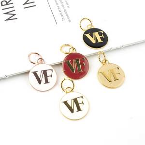 Logo <b>label</b> printing, <b>name</b> letter <b>labels</b>, clothing accessories, DIY clothing, jeans, shoes, wallets, bags, custom metal alloy, - Product Image 3