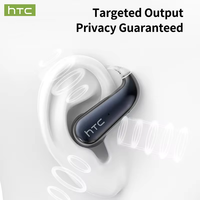 HTC NE38 AI traducteur Bluetooth V6.0 écouteurs OWS écouteurs fil de titane écouteurs sans fil HD appels ultra-léger Style crochet d'oreille