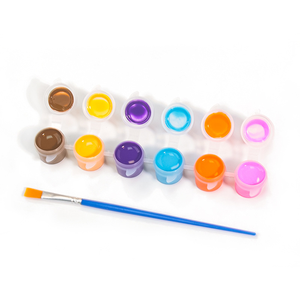 <span class=keywords><strong>Kit</strong></span> di Pittura Acrilica a Base d'Acqua Non Tossica e Argilla <span class=keywords><strong>per</strong></span> Arte Creativa dei Bambini, Pittura Fai-da-Te <span class=keywords><strong>su</strong></span> <span class=keywords><strong>Tela</strong></span>, Vetro e Carta - Set da 12 Colori - Product Image 2