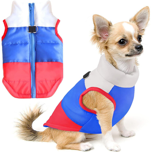Manteau sans manches pour petits et grands chiens, veste chaude coupe-vent par temps froid, vêtements d'hiver, costume pour chien - Product Image 5