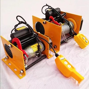 Argano Elettrico Tipo Tedesco 220v Micro Paranco 500-1000kg Fune d'Acciaio da 30m per Applicazioni Auto Freno Automatico Verricello Forestale - Product Image 5