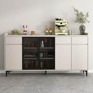 Phòng khách hiện đại bằng gỗ <span class=keywords><strong>5</strong></span> cửa lưu trữ sideboard tủ tự chọn trong phòng ăn đồ nội thất - Product Image 1