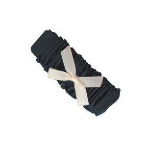 Black and white ruffled hair <b>clips</b>, <b>bow</b> hair ties, French-style hair accessories, super fairy-like hair ties, bangs <b>clips</b>, - Product Image 2