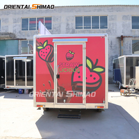 Oriental Shimao American Standard Mobile Bar Chariots De Nourriture Et Camion De Nourriture Remorque Foodtruck Avec Équipements De Cuisine Complet