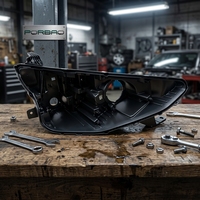 PORBAO pour MG/i5/ROEWE 20-22 Version Bas de Gamme – Vente Directe Usine – Système d'Éclairage Automobile – Boîtier de Phare en Matériau PP – Base Arrière du Cache-Phare
