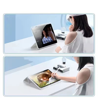 Étui transparent en acrylique pour iPad 7e, 8e, 9e, 10e génération, Air 4, 5, iPad 10.2, 11, 12.9, 13 pouces