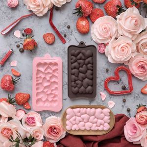 <b>Silicone</b> Hearts Molds 581 Chocolate Moulds - Valentine Candy Molds for Pudding, Dessert, Soap Making & <b>Baking</b> Utensils - Product Image 4