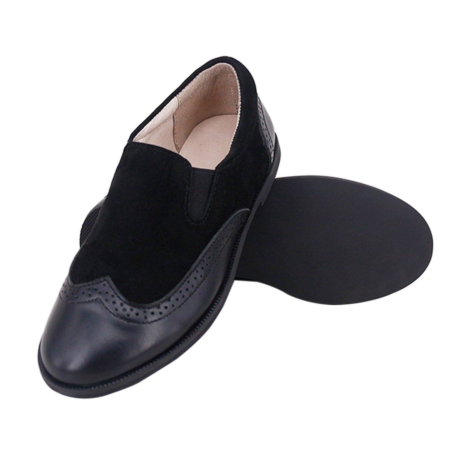 2021 Fashion luxury hot sale children casual shoes genuine leather flat base kids boys dress shoes for wedding
