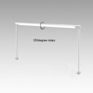 Ganty — <span class=keywords><strong>vitrine</strong></span> carré à Rotation, nouveauté, noir, argent, or, type objectif, éclairage <span class=keywords><strong>LED</strong></span>, barre transversale - Product Image 5