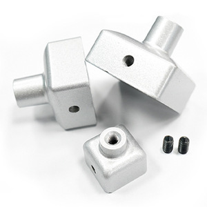 Aluminum Profile Accessories Caster Wheel Mounting Base Square 6000 Series Alloy Multipurpose - Product Image 4