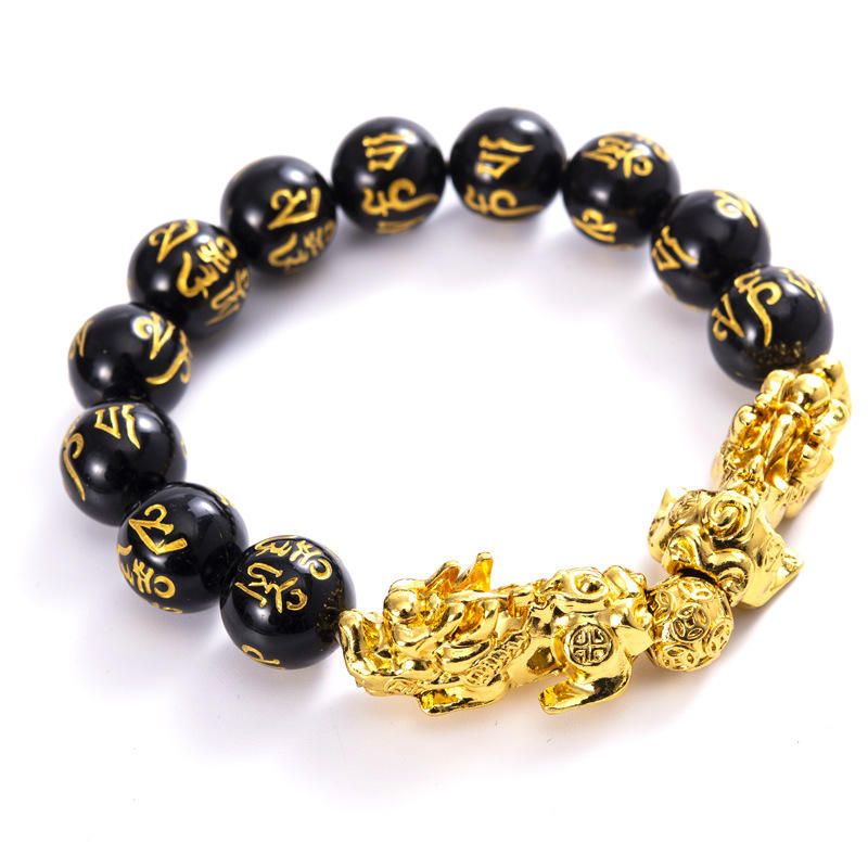 14mm-Six caractère vérité double chaîne