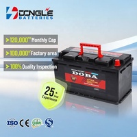 Batterie de démarrage de voiture à longue durée de vie Dongle, sans entretien, MF60038 SMF 12V 100Ah, batteries au plomb-acide pour voitures