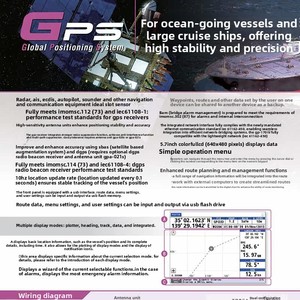 เครื่องนำทาง GPS สำหรับเรือเดินทะเล Furuno GP-170 พร้อมอะไหล่อื่นๆ ได้รับการรับรองจาก CCS ผลิตในญี่ปุ่น - Product Image 2