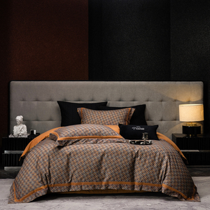 <span class=keywords><strong>Housse</strong></span> <span class=keywords><strong>de</strong></span> <span class=keywords><strong>couette</strong></span> vintage <span class=keywords><strong>et</strong></span> luxueuse à imprimé écossais, ensemble <span class=keywords><strong>de</strong></span> draps pour lit Queen Size, ensemble <span class=keywords><strong>de</strong></span> literie en tissu <span class=keywords><strong>de</strong></span> coton pur <span class=keywords><strong>de</strong></span> haute qualité - Product Image 1