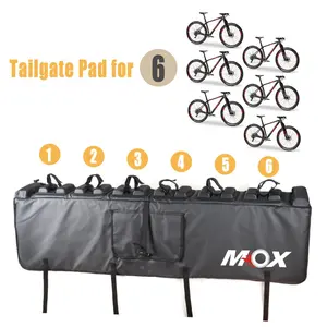 Hot Sale Heavy Duty Tailgate Pad For 6 Bikes Pick-up Protection Pad Bike Truck Bed Shuttle Pad