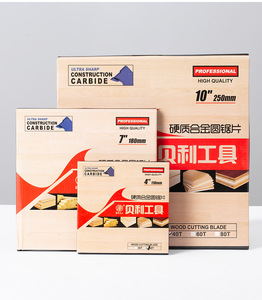 <span class=keywords><strong>Lame</strong></span> de scie circulaire industrielle BEILI en carbure YG6 TCT, 4-12 pouces, 30-80 dents, pour la découpe du <span class=keywords><strong>bois</strong></span>, du MDF, du <span class=keywords><strong>PVC</strong></span> et des composites sur meuleuse d'angle - Product Image 5